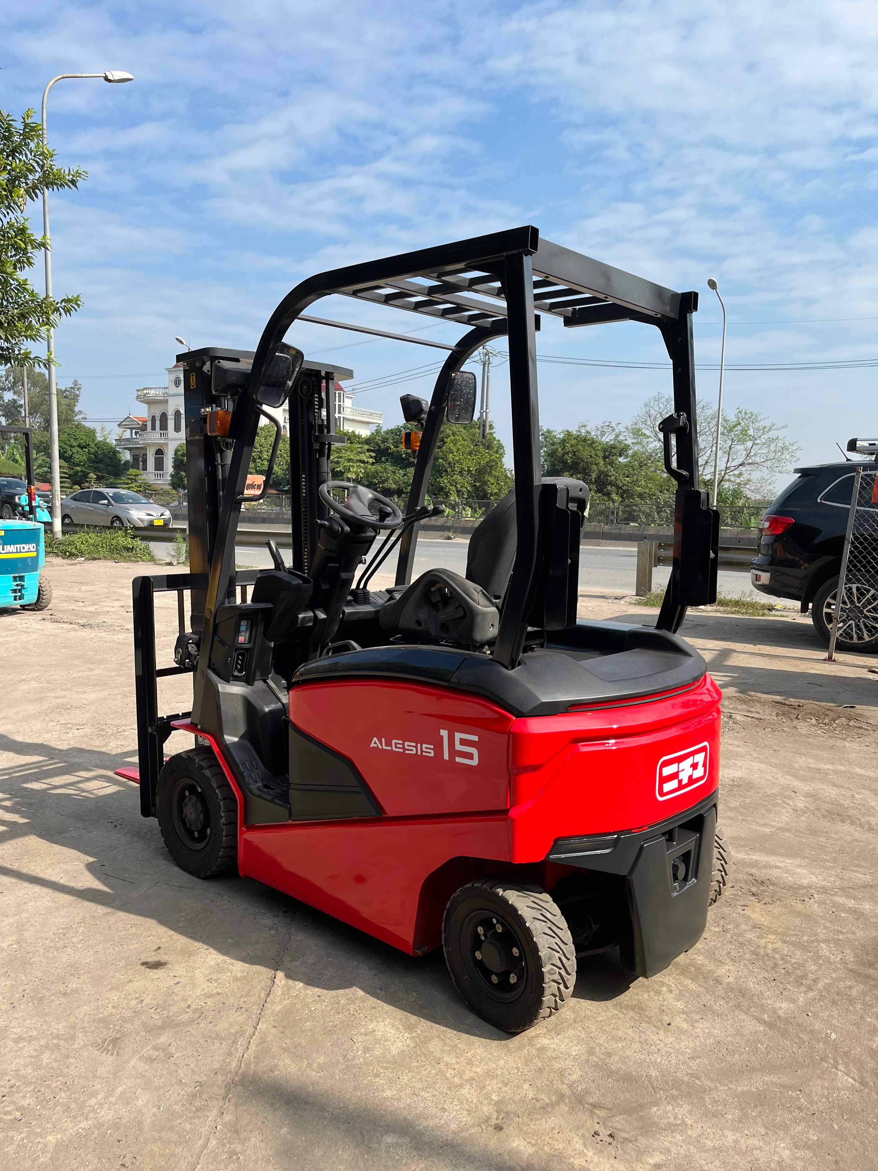 XE NÂNG ĐIỆN NGỒI LÁI NICHIYU 1,5 Tấn  FB15PN-80B-300RP (2020)