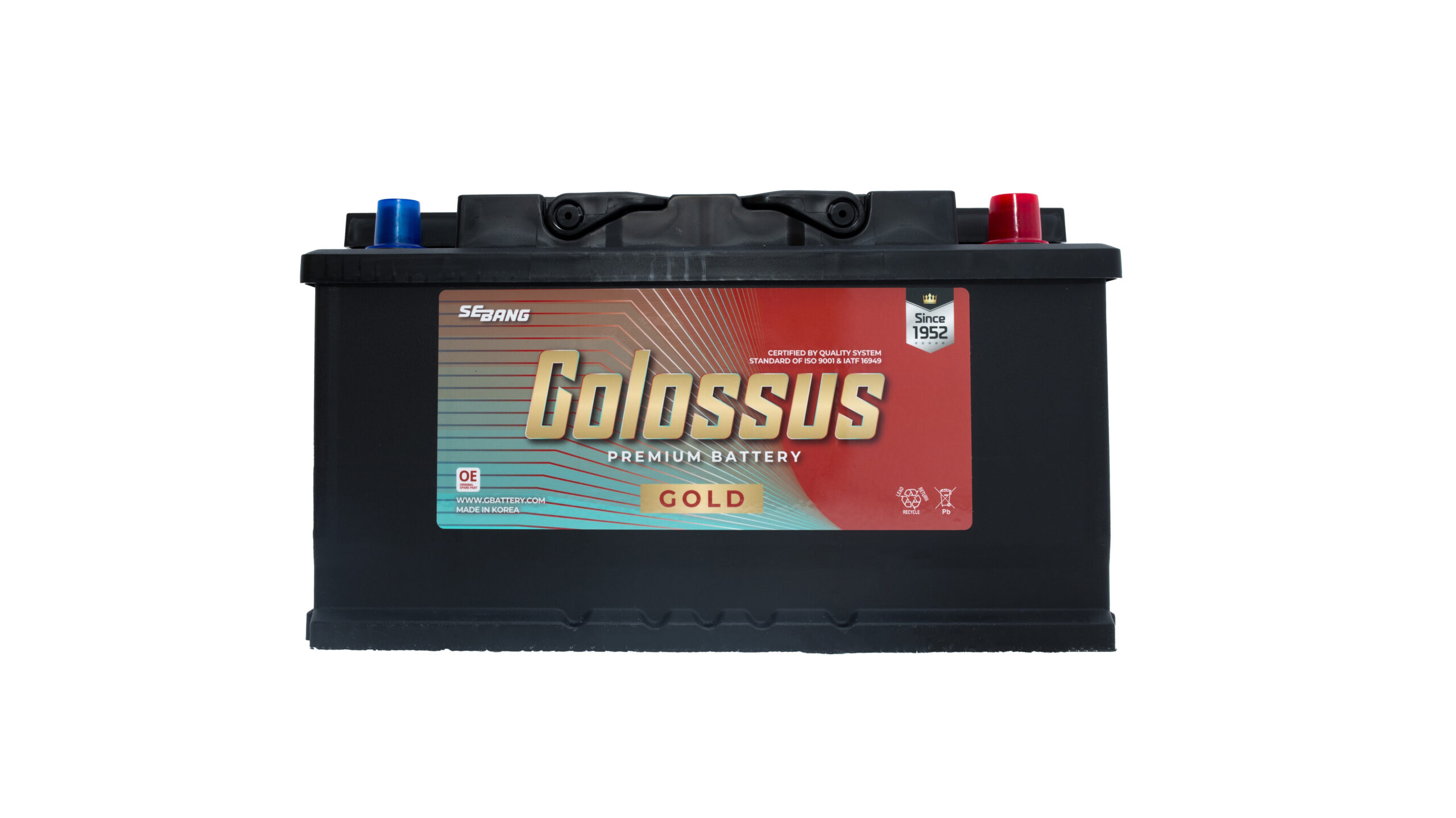 BÌNH ẮC QUY COLOSSUS SMF 58014 (DIN 80AH - L)