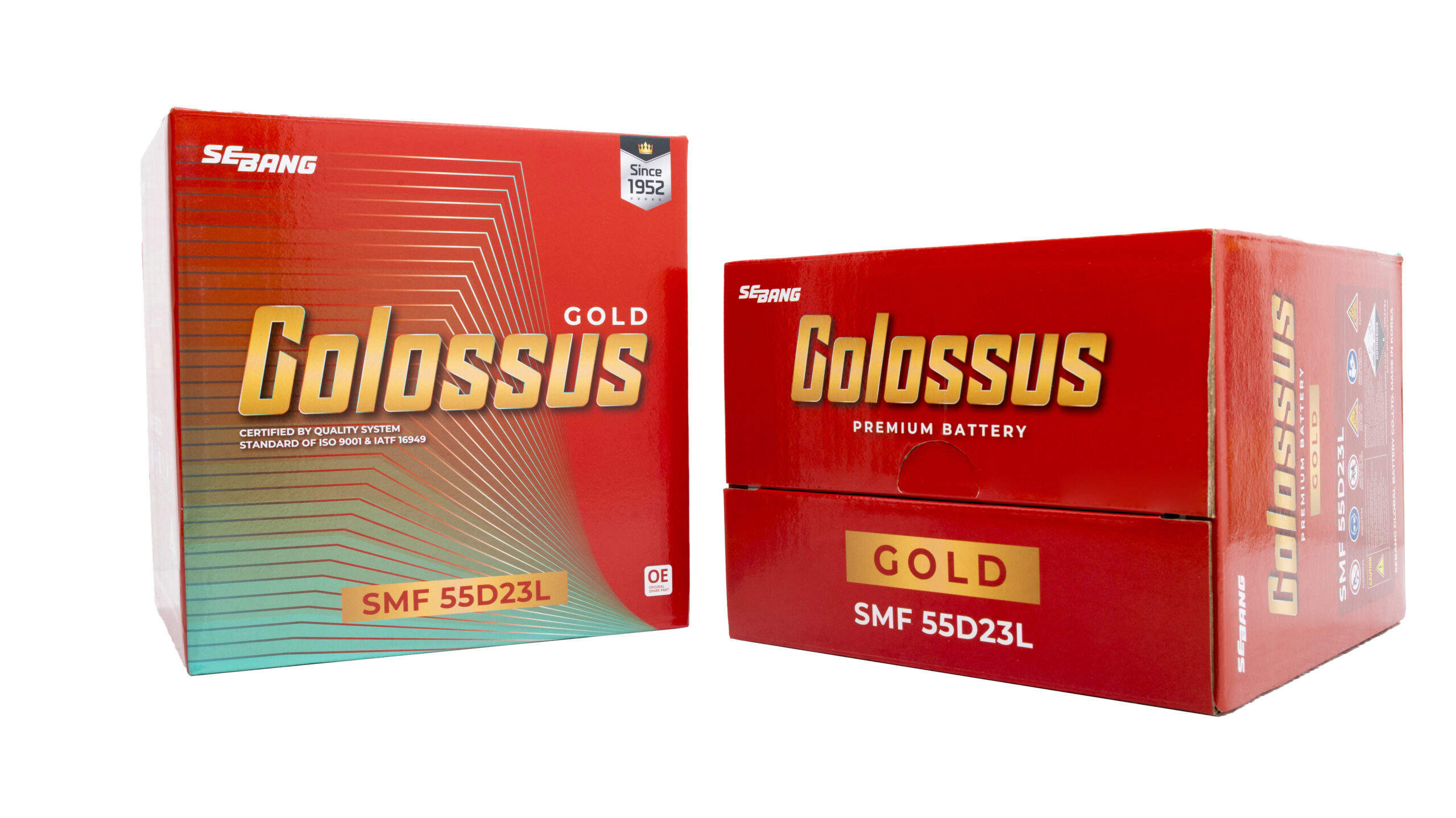 BÌNH ẮC QUY COLOSSUS SMF 55D23L (60AH)