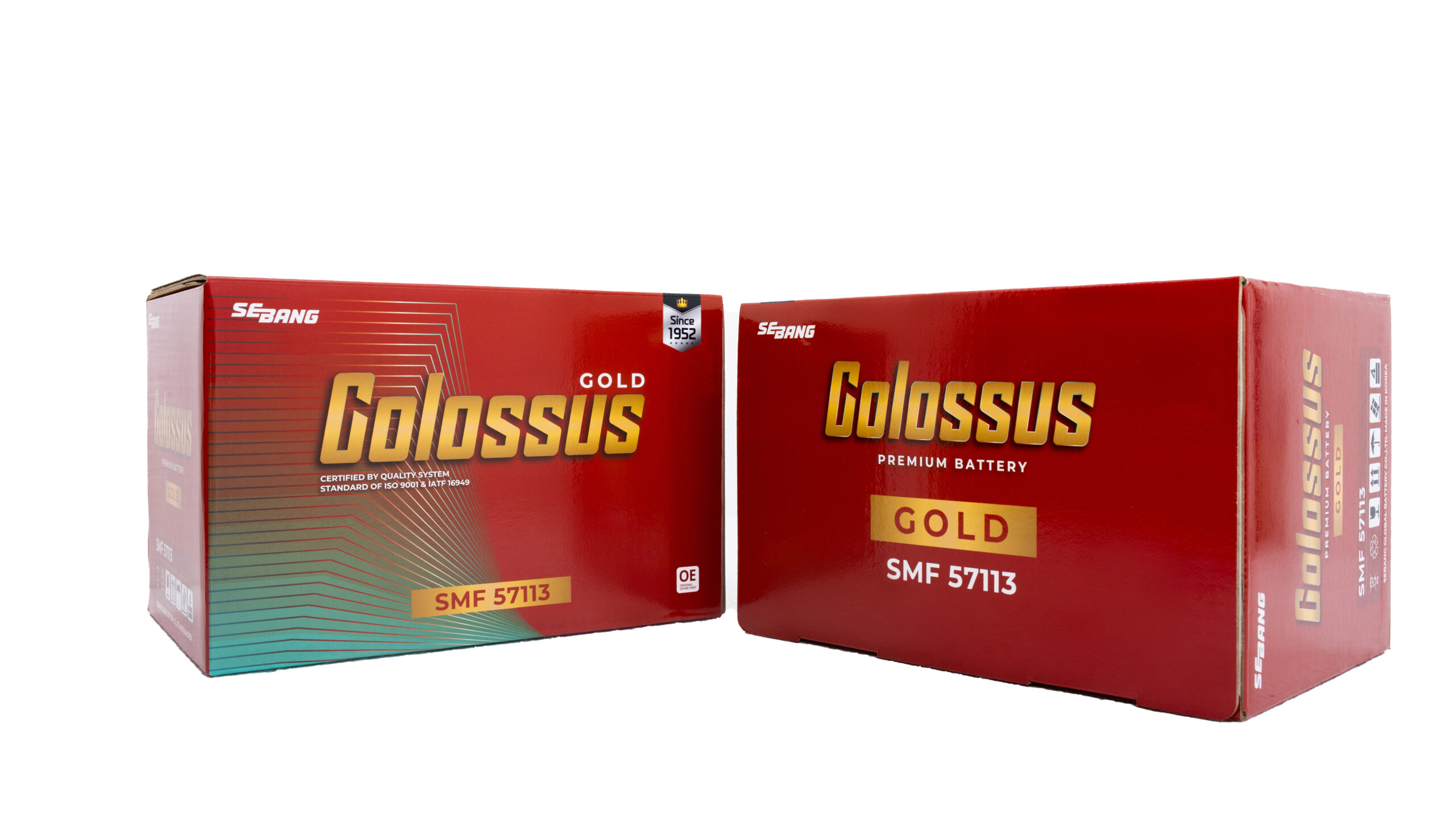 BÌNH ẮC QUY COLOSSUS SMF 57113 (DIN 71AH - L)