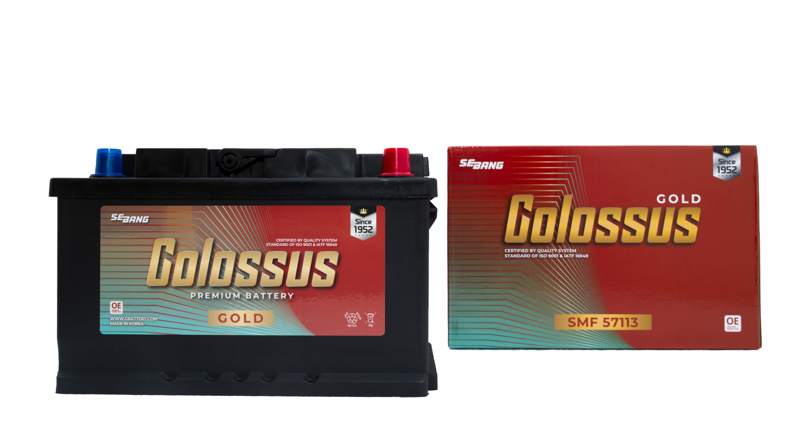 BÌNH ẮC QUY COLOSSUS SMF 57113 (DIN 71AH - L)