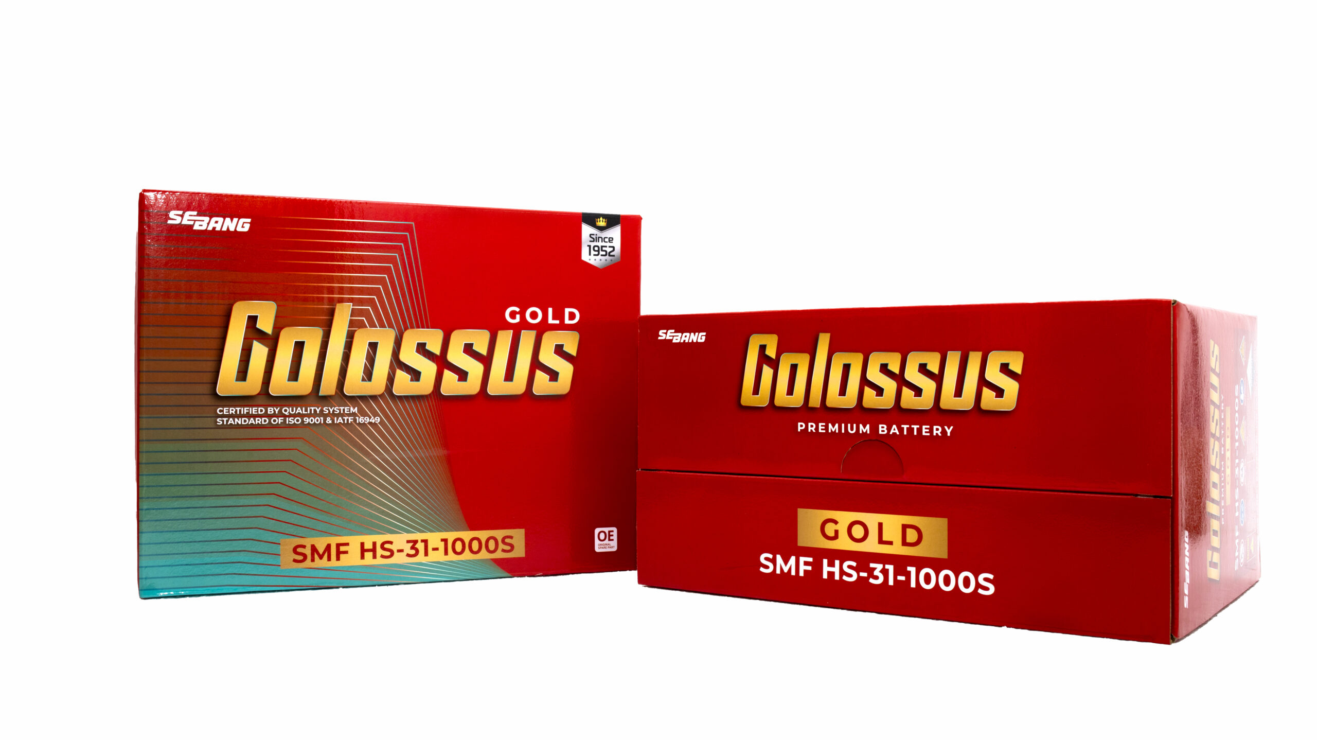BÌNH ẮC QUY COLOSSUS SMF HS-31-1000S (105AH-Cọc Vít)