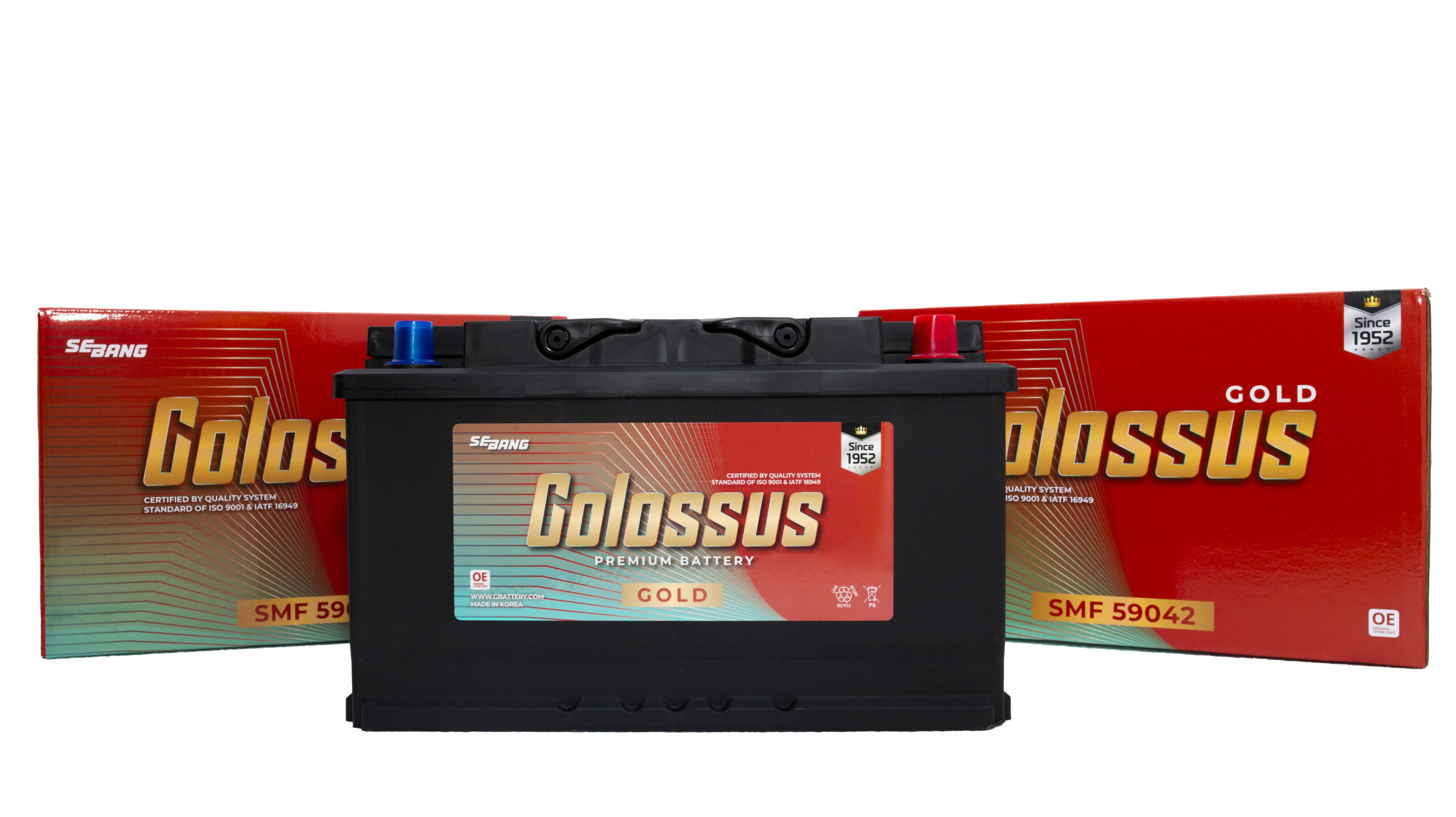 BÌNH ẮC QUY COLOSSUS SMF 59042 (DIN 90AH - L)