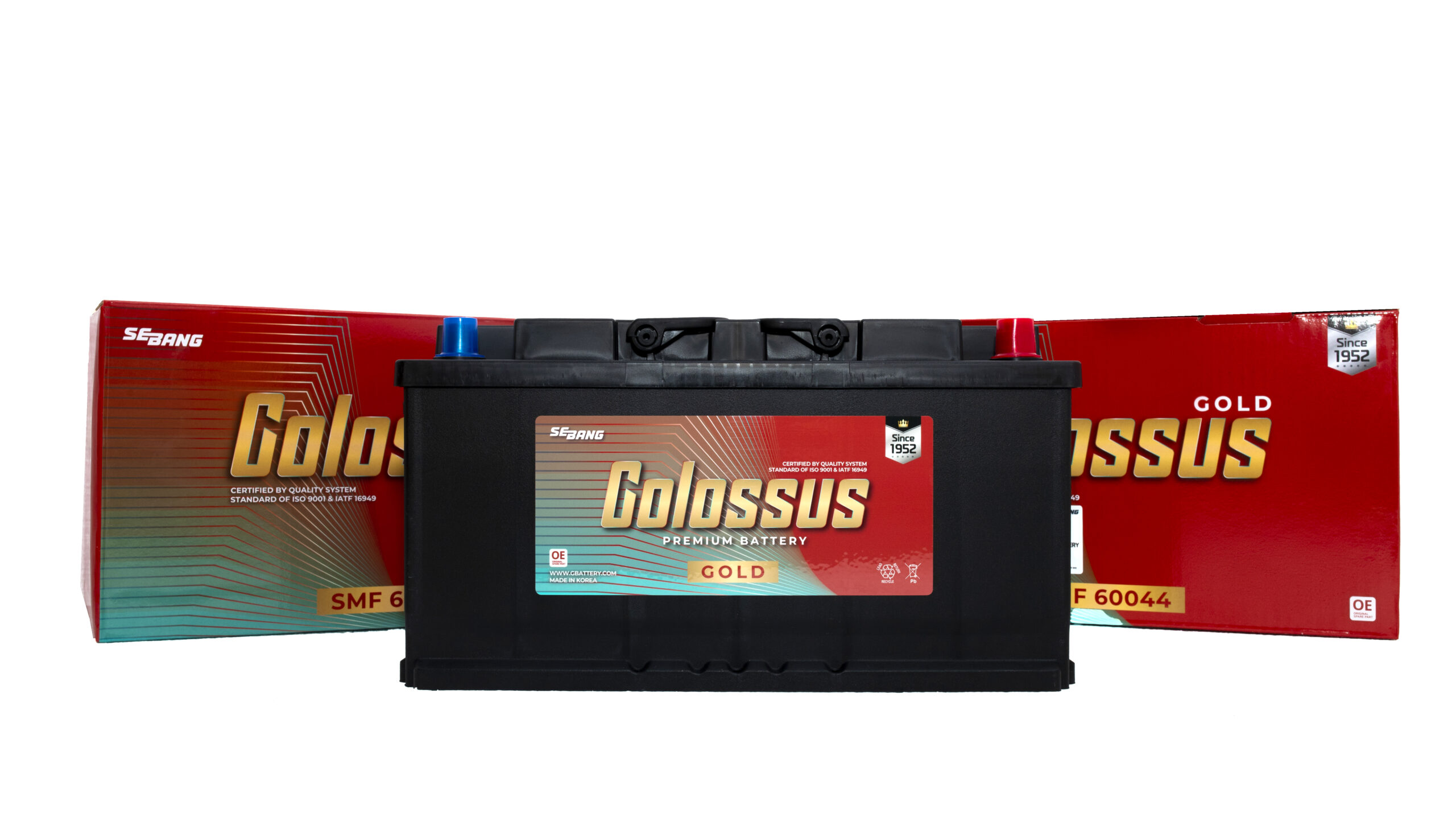 BÌNH ẮC QUY COLOSSUS SMF 60044 (DIN 100AH - L)