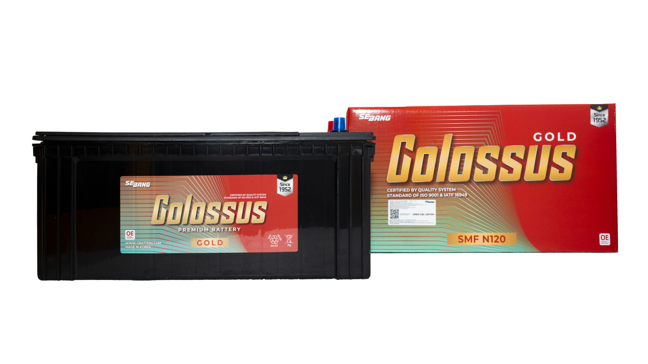 BÌNH ẮC QUY COLOSSUS SMF N120 (120AH)