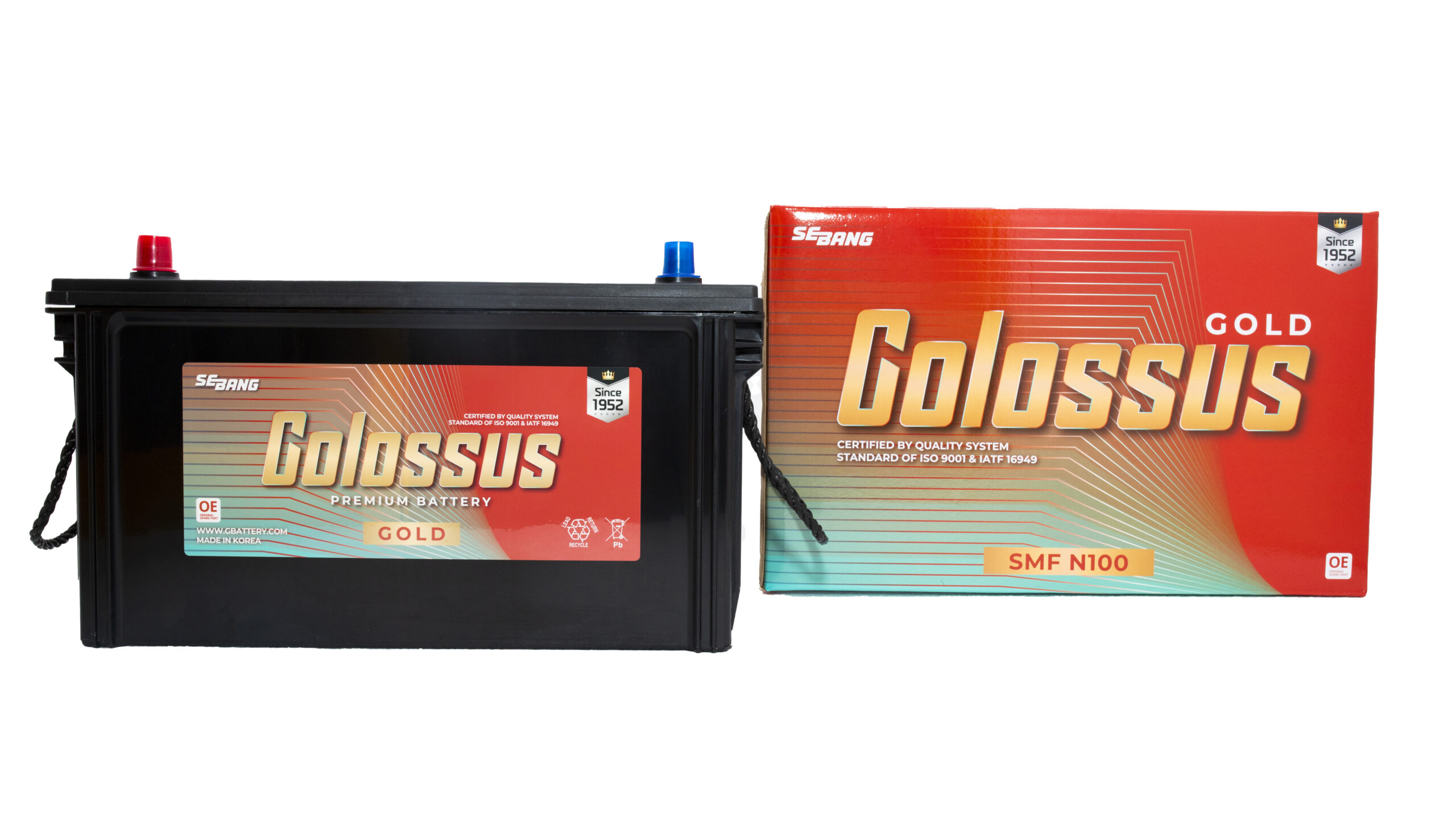 BÌNH ẮC QUY COLOSSUS SMF N100 (100AH)