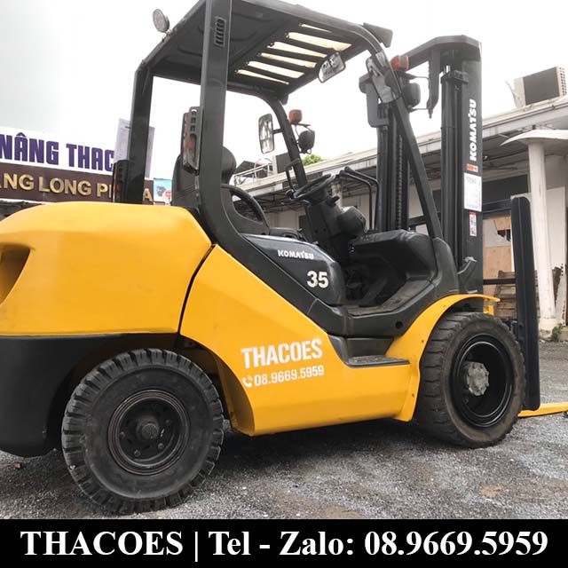 Xe nâng dầu Komatsu 3,5 tấn Nhật Cũ