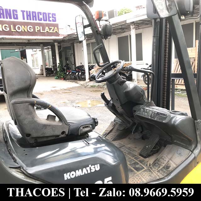 Xe nâng dầu Komatsu 3,5 tấn Nhật Cũ