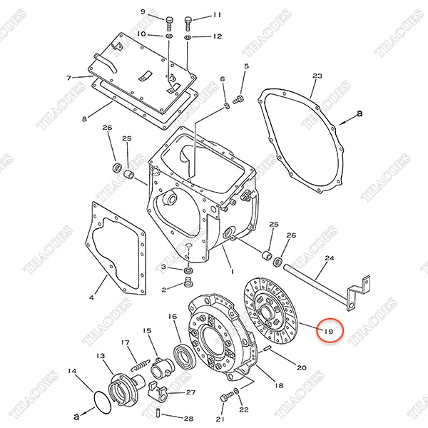 (WC) Đĩa lá côn ngâm dầu 3EB-11-11321