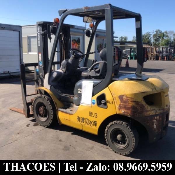 Xe nâng dầu Komatsu 2,5 Cũ FD25C-17 Siêu Rẻ