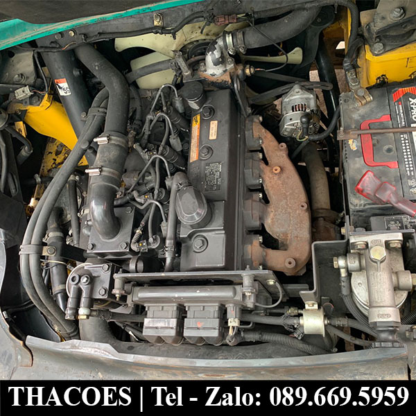 Xe nâng dầu Komatsu Nhật Bãi 4,5 Tấn FD45-10