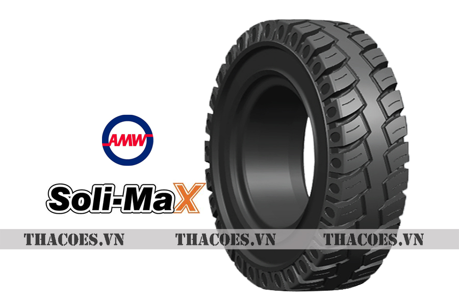 LỐP ĐẶC XE NÂNG 9.00-20 | SOLI MAX 900-20