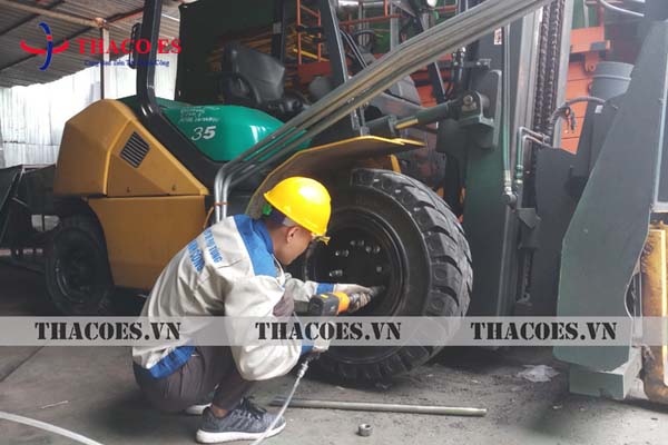 LỐP ĐẶC XE NÂNG 5.00-8 | SOLI MAX KHÔNG VẾT 500-8