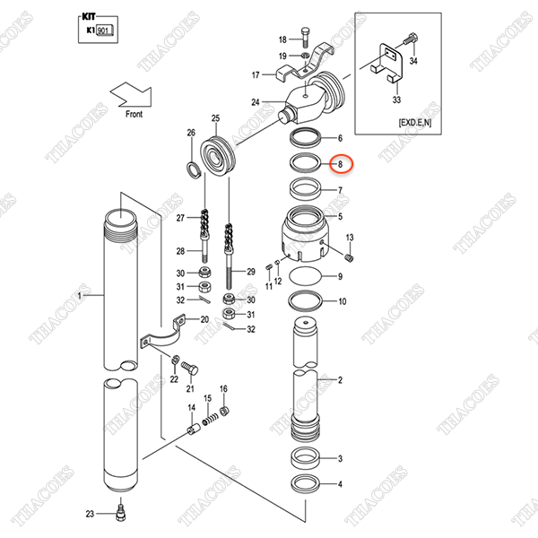 (35/40) Căn đệm 228C0-82521 (trước)