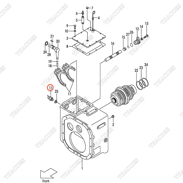 Công tắc báo số lùi 12003-42451 (MT, WC)
