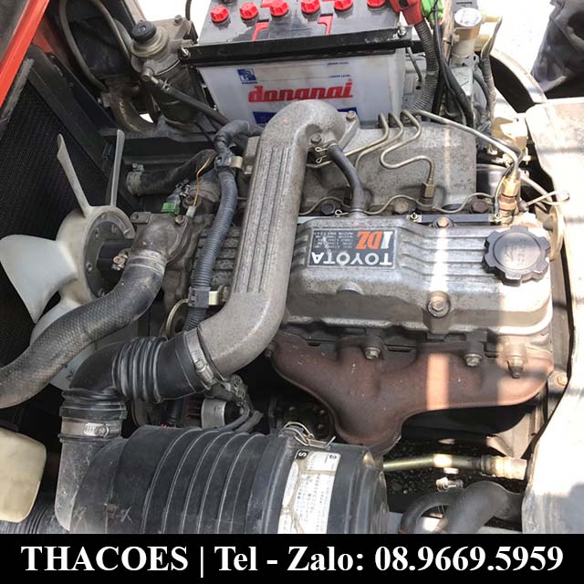 Xe nâng dầu Toyota 1,5 Tấn Nhật Cũ