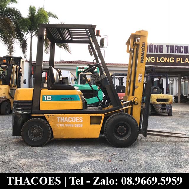 Xe nâng dầu Komatsu 1.8 tấn Nhật bãi