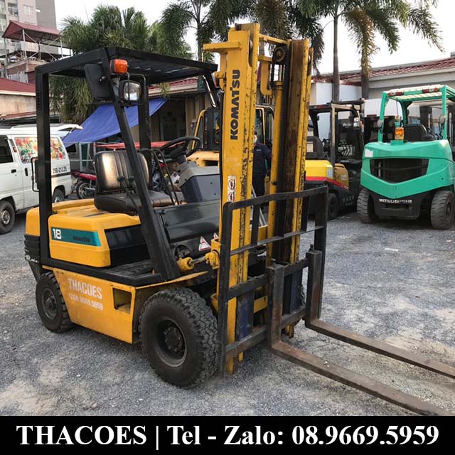 Xe nâng dầu Komatsu 1.8 tấn Nhật bãi