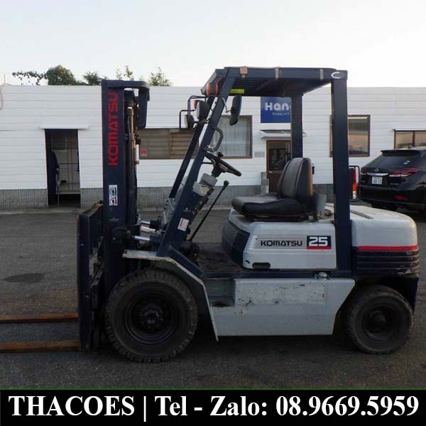 Xe nâng dầu Komatsu 2,5 tấn Nhật zin đẹp