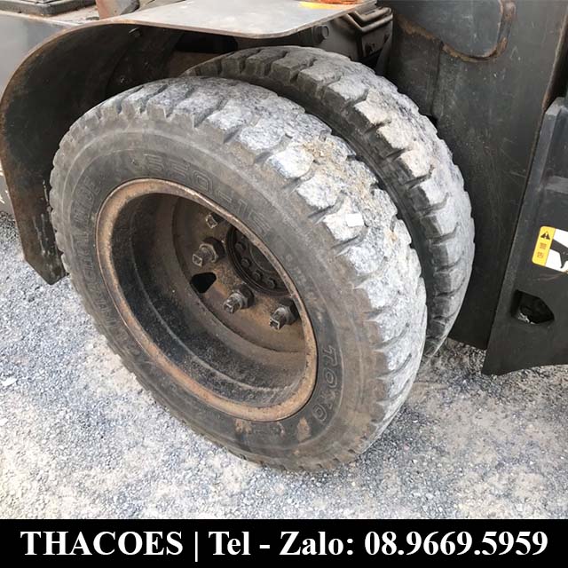 Xe nâng dầu TCM 2.5 tấn Nhật Cũ