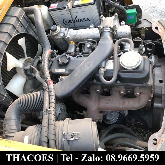 Xe nâng dầu TCM 2.5 tấn Nhật Cũ