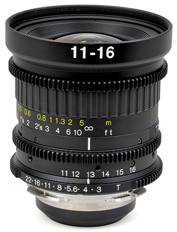 TOKINA 11-16mm T3 Wide Angle Zoom Lens