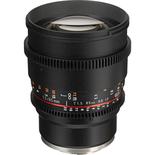 Samyang 85mm T1.5 VDSLR II For Sony E - Chính hãng