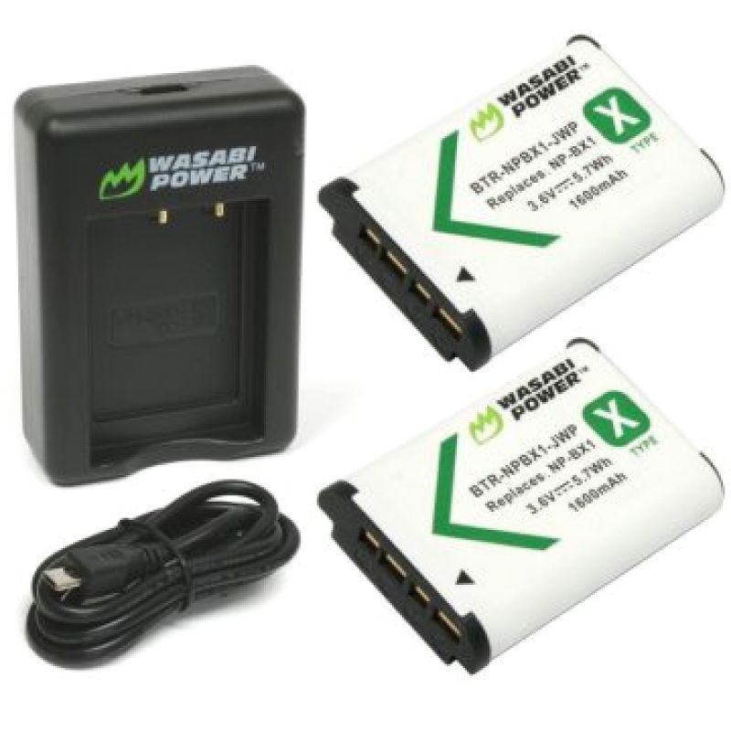 Bộ pin sạc Wasabi cho Sony NP-BX1