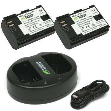 Bộ pin sạc cho Canon LP-E6
