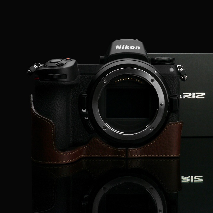Case Gariz Nikon Z6/Z7 -Nâu/Đen - Chính hãng