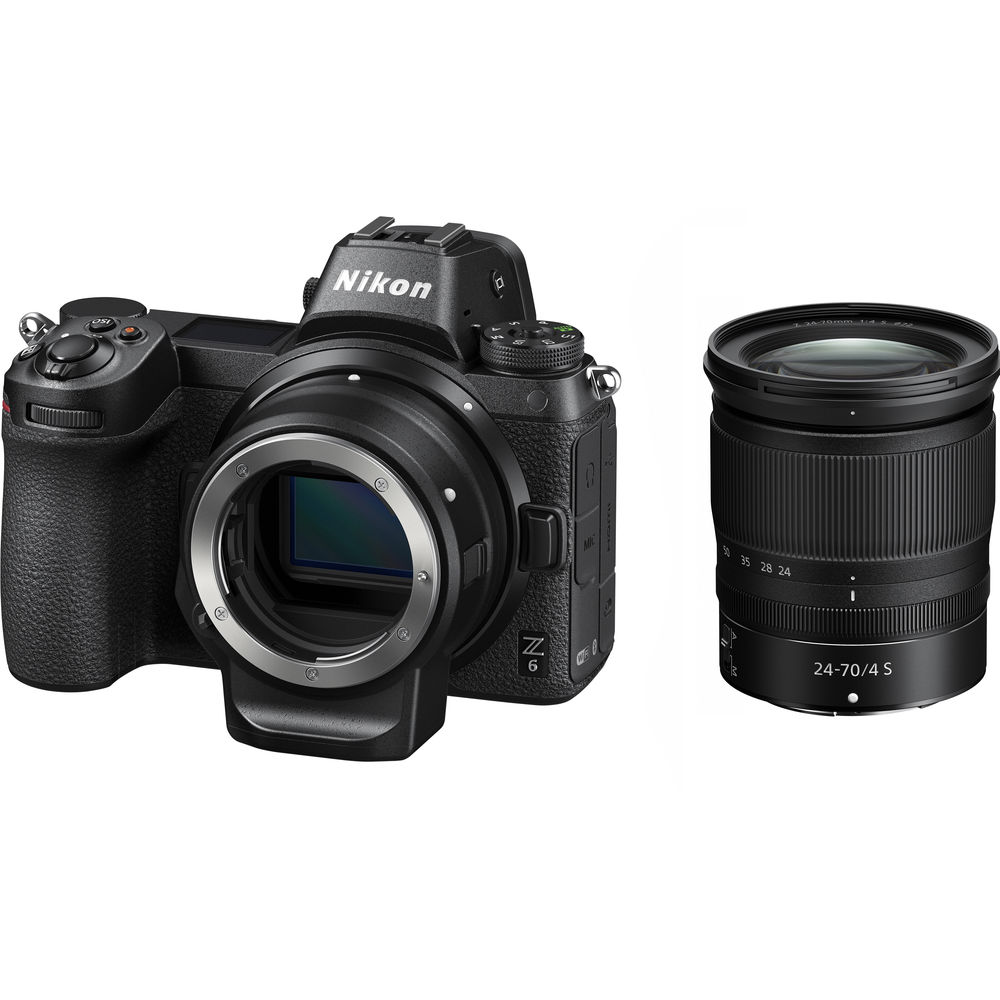 Nikon Z6 + FTZ + 24-70mm F4 S - Chính hãng VIC