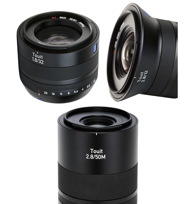 Carl Zeiss Touit 50mm/12mm/32mm - Chính hãng