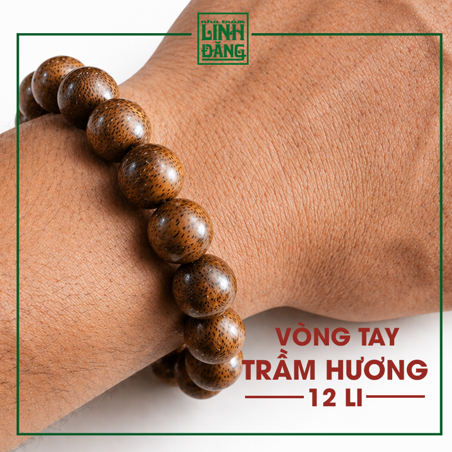 Chuỗi Hạt Tay Đơn 12mm 21 Hạt