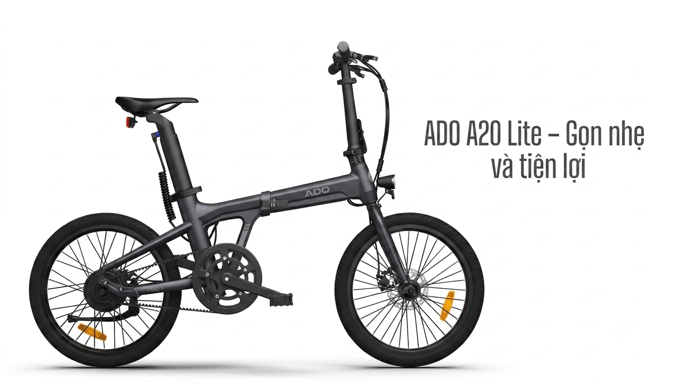 ADO A20 Lite – Gọn nhẹ và tiện lợi