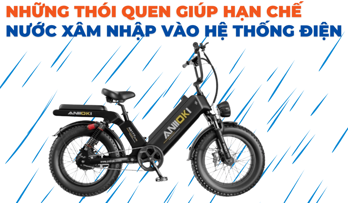 Những thói quen giúp hạn chế nước xâm nhập vào hệ thống điện