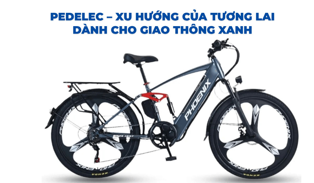 Pedelec – Xu hướng của tương lai dành cho giao thông xanh