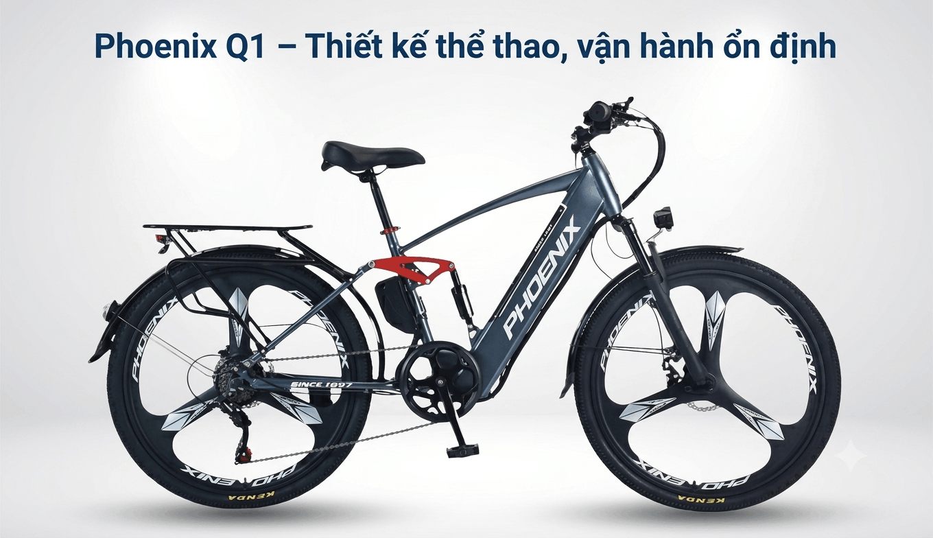Phoenix Q1 – Thiết kế thể thao, vận hành ổn định