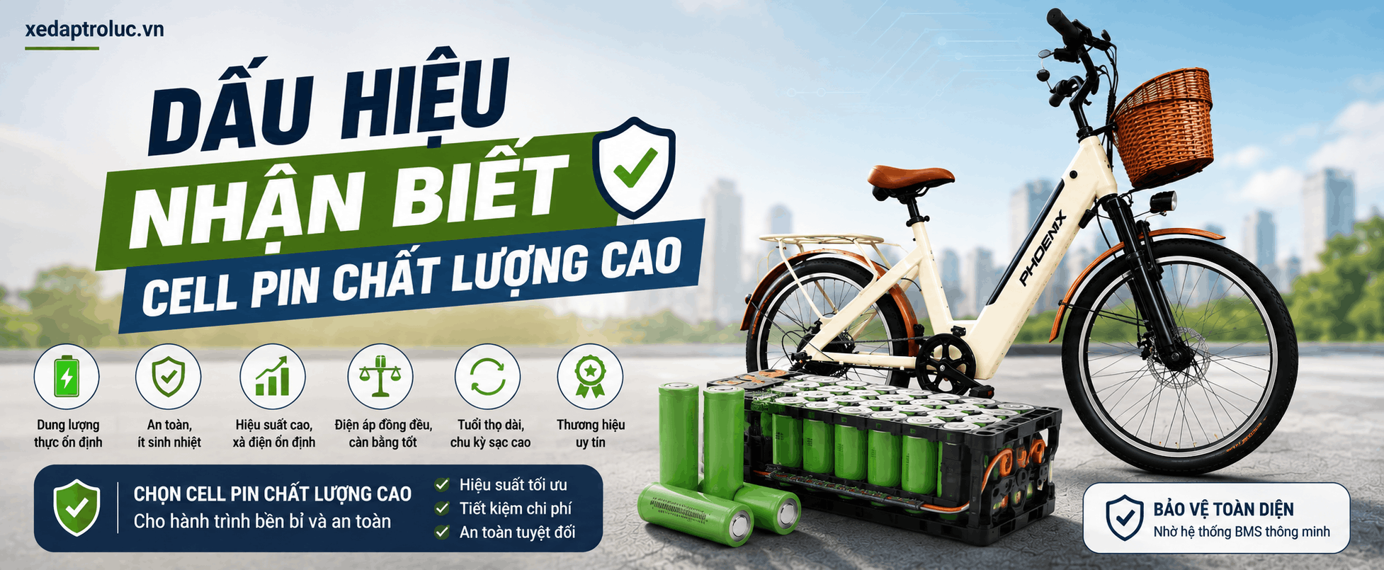Dấu hiệu nhận biết cell pin chất lượng cao