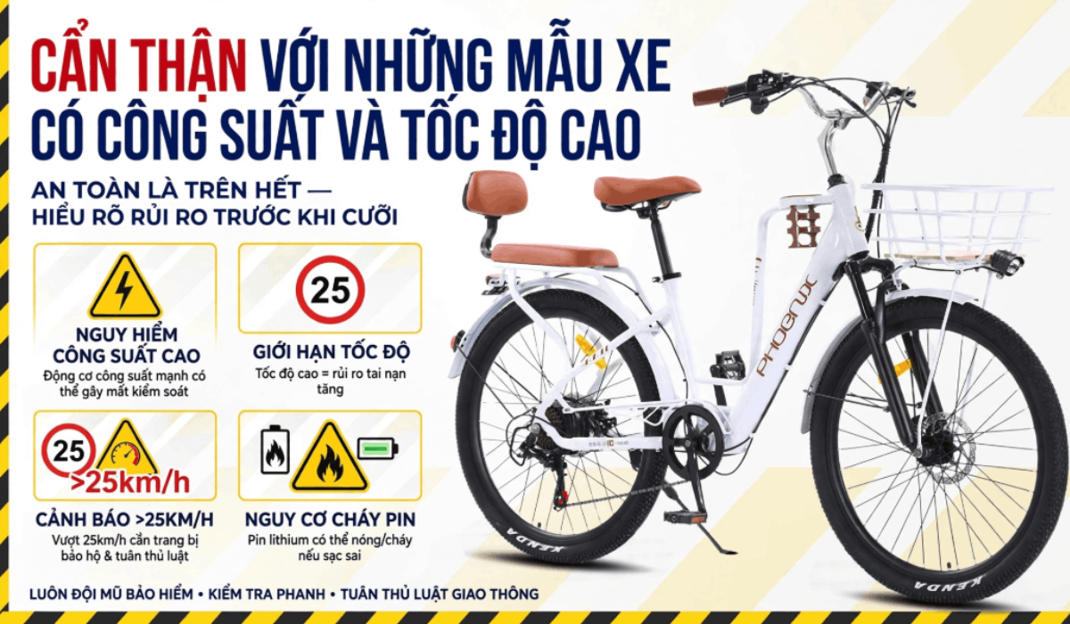 Cẩn thận với những mẫu xe có công suất và tốc độ cao