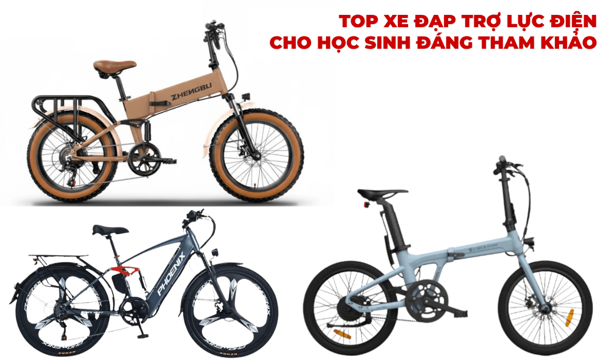 Vì sao xe đạp trợ lực điện phù hợp với học sinh?