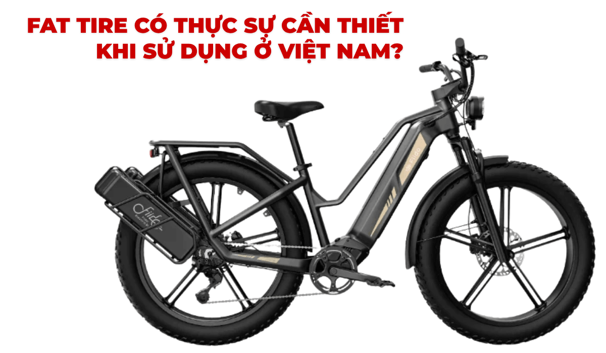 Fat Tire có thực sự cần thiết khi sử dụng ở Việt Nam?