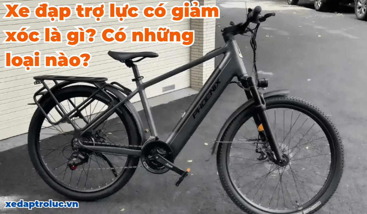 Xe đạp trợ lực có giảm xóc là gì? Có những loại nào?