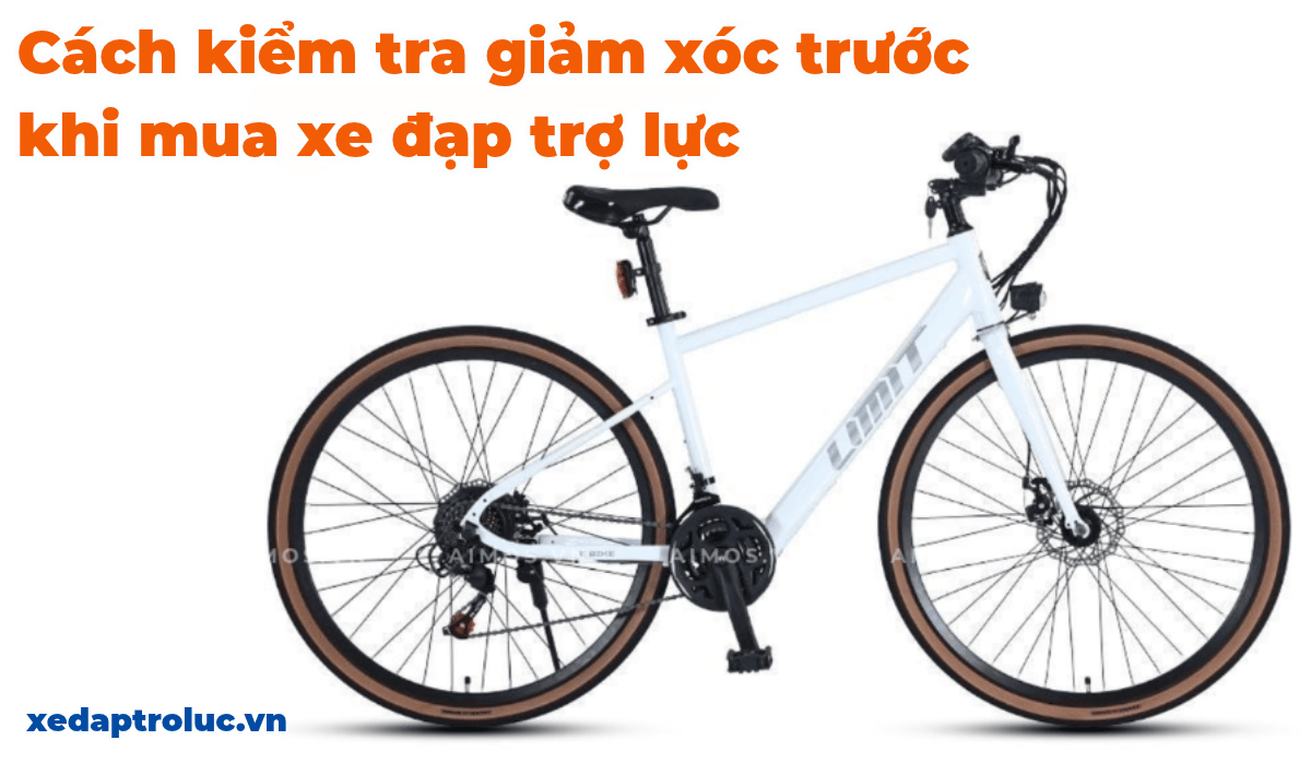 Cách kiểm tra giảm xóc trước khi mua xe đạp trợ lực