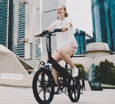 Xe đạp trợ lực gấp gọn