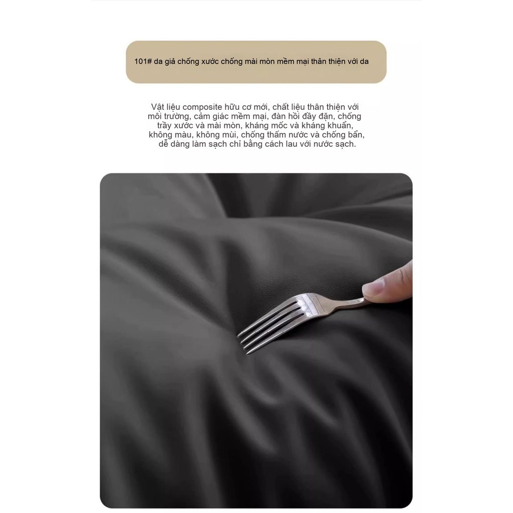 Ghế Sofa Đơn Phong Cách Bắc Âu  Da Chống Xước Cao Cấp  Lõi Bông Mềm Mại  Thiết Kế Cong Êm Ái