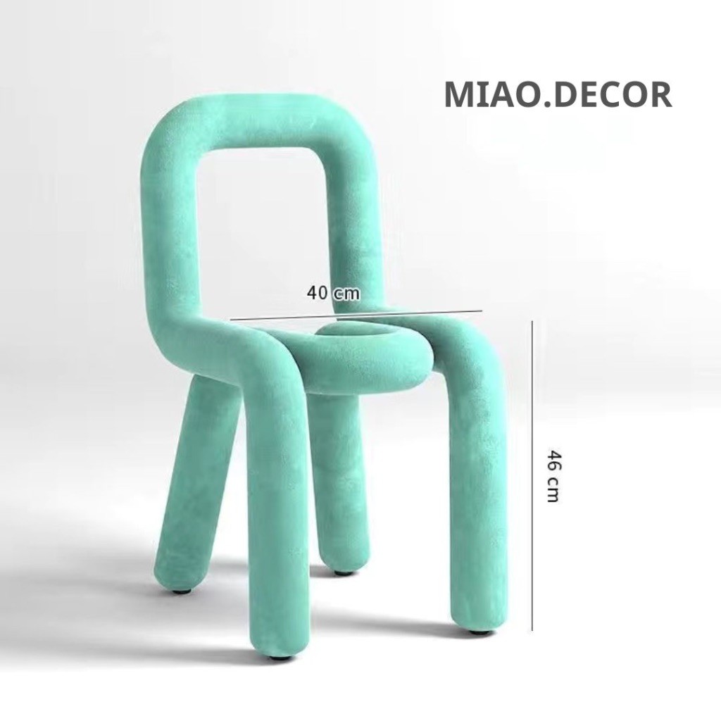 Ghế Bold Chair Để Bàn Trang Điểm Bàn Ăn , lạ mắt phong cách tối giản hiện đại nhiều màu sắcsc ĂN