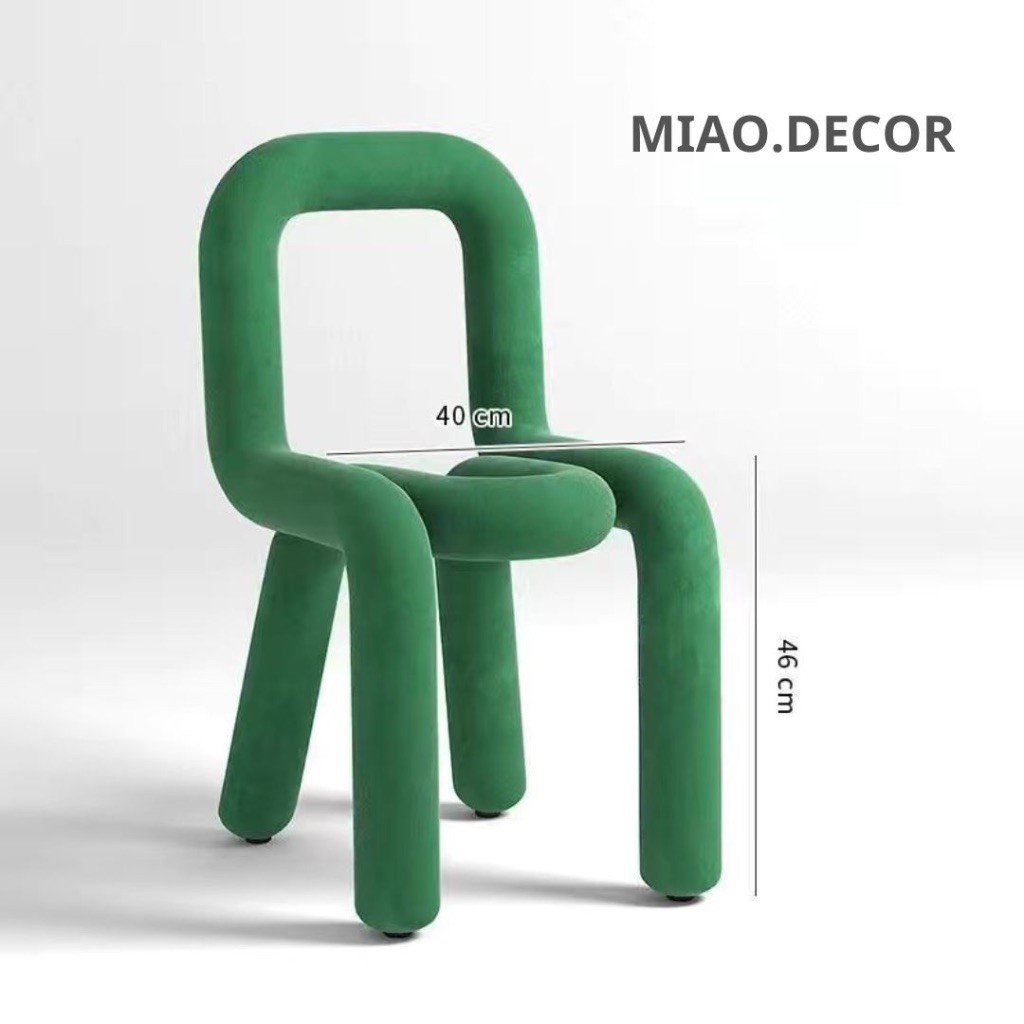 Ghế Bold Chair Để Bàn Trang Điểm Bàn Ăn , lạ mắt phong cách tối giản hiện đại nhiều màu sắcsc ĂN