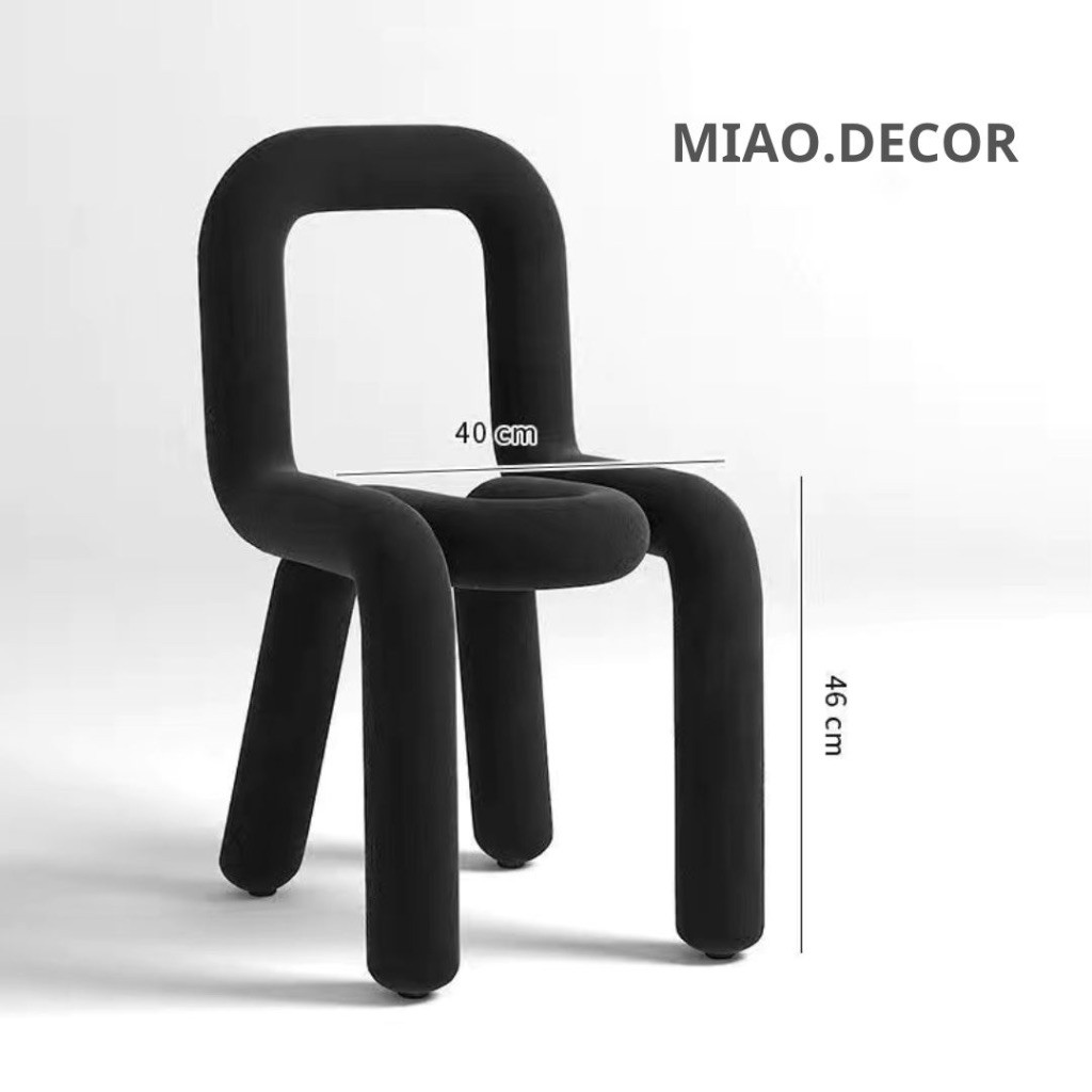 Ghế Bold Chair Để Bàn Trang Điểm Bàn Ăn , lạ mắt phong cách tối giản hiện đại nhiều màu sắcsc ĂN