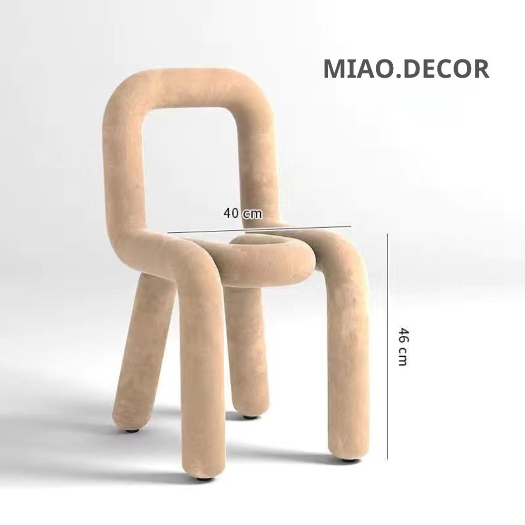 Ghế Bold Chair Để Bàn Trang Điểm Bàn Ăn , lạ mắt phong cách tối giản hiện đại nhiều màu sắcsc ĂN