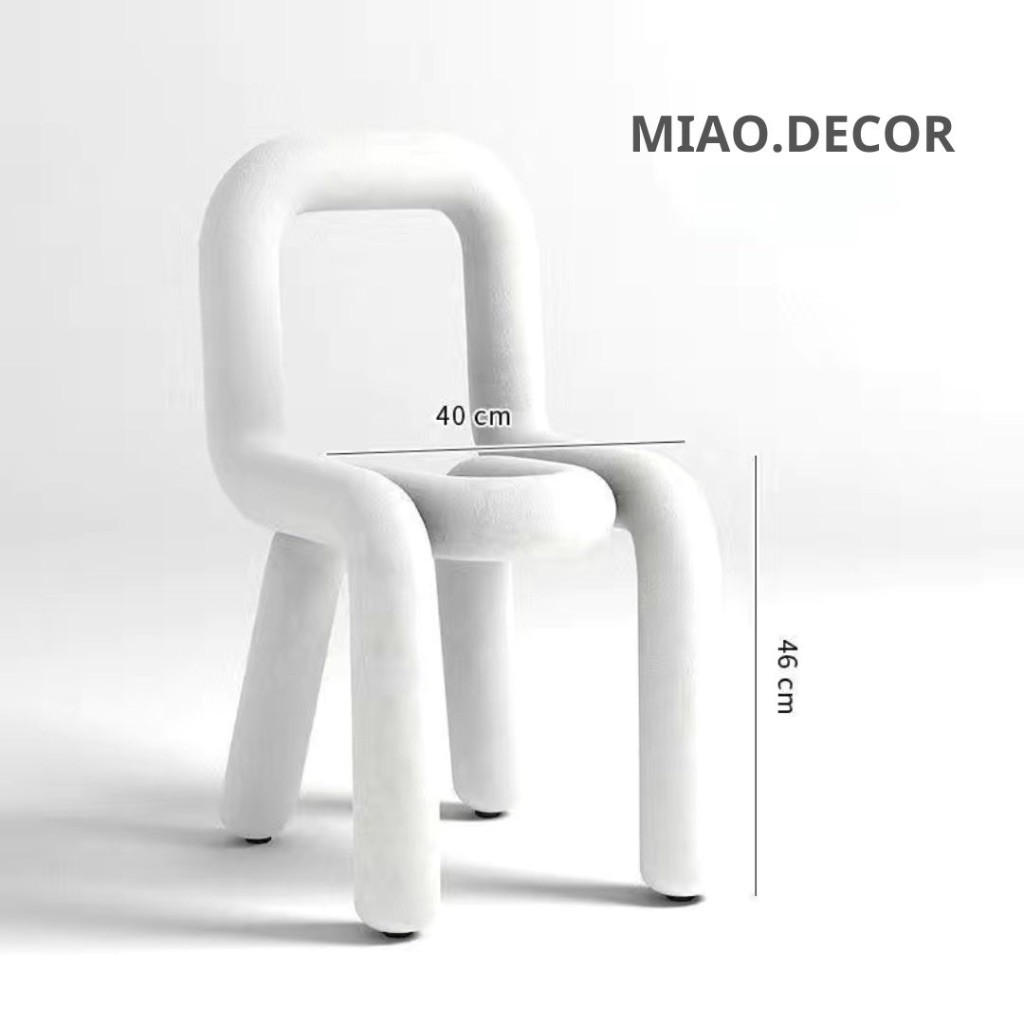 Ghế Bold Chair Để Bàn Trang Điểm Bàn Ăn , lạ mắt phong cách tối giản hiện đại nhiều màu sắcsc ĂN